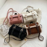 Sacoche style cartable en fourrure pour femme - Vignette | Ma sacoche