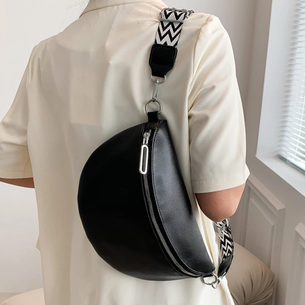 Sacoche large élégante pour femme bandoulière géométrique