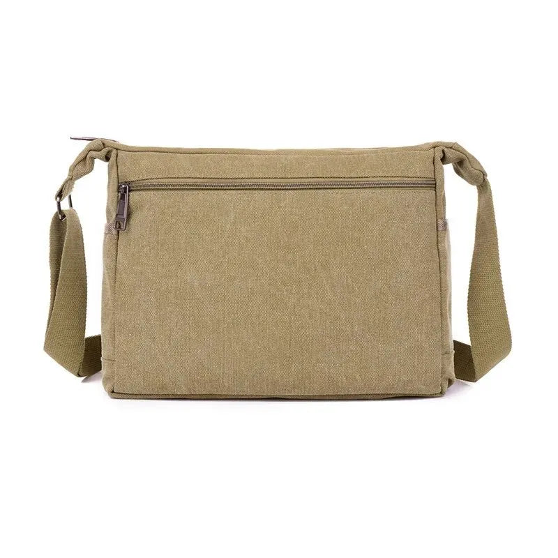 Sacoche bandoulière retro homme spacieuse