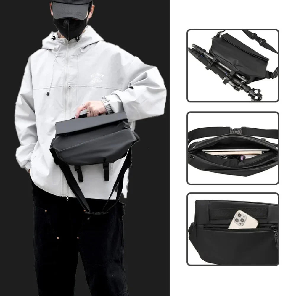 Sacoche de poitrine premium homme imperméable