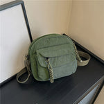 Sacoche carrée en velours côtelé pour femme - Vignette | Ma sacoche