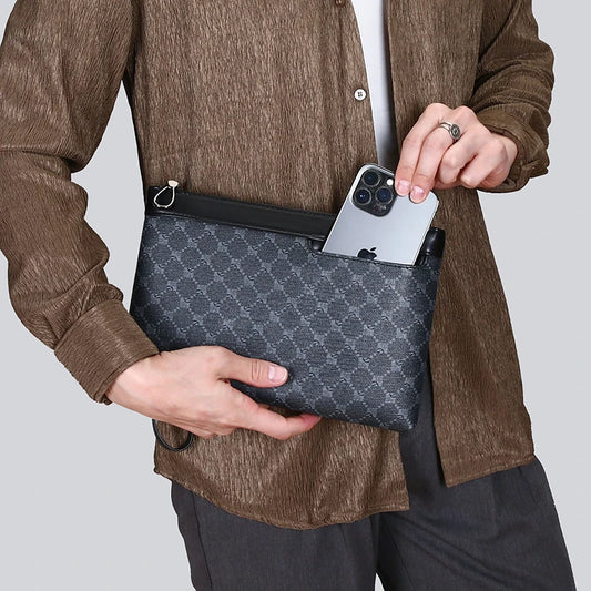 Sacoche homme en cuir – Élégance sobre