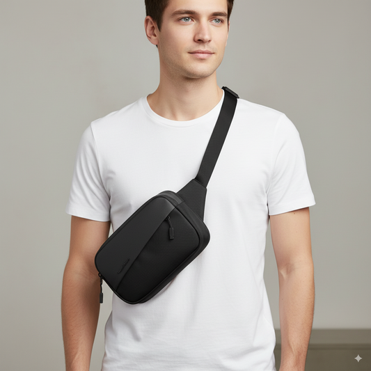Mini sacoche banane homme