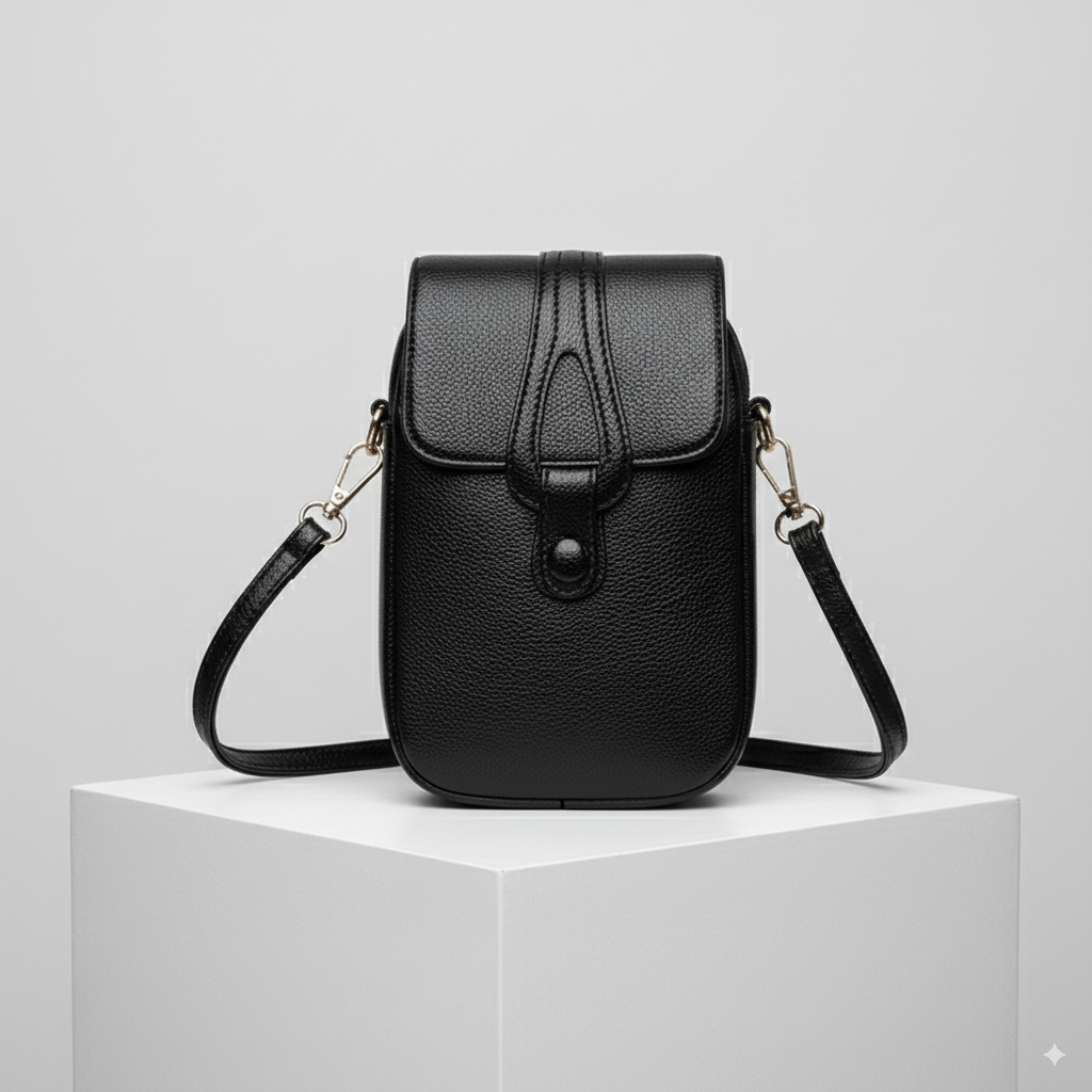Sacoche multifonctionnelle en cuir pour femme